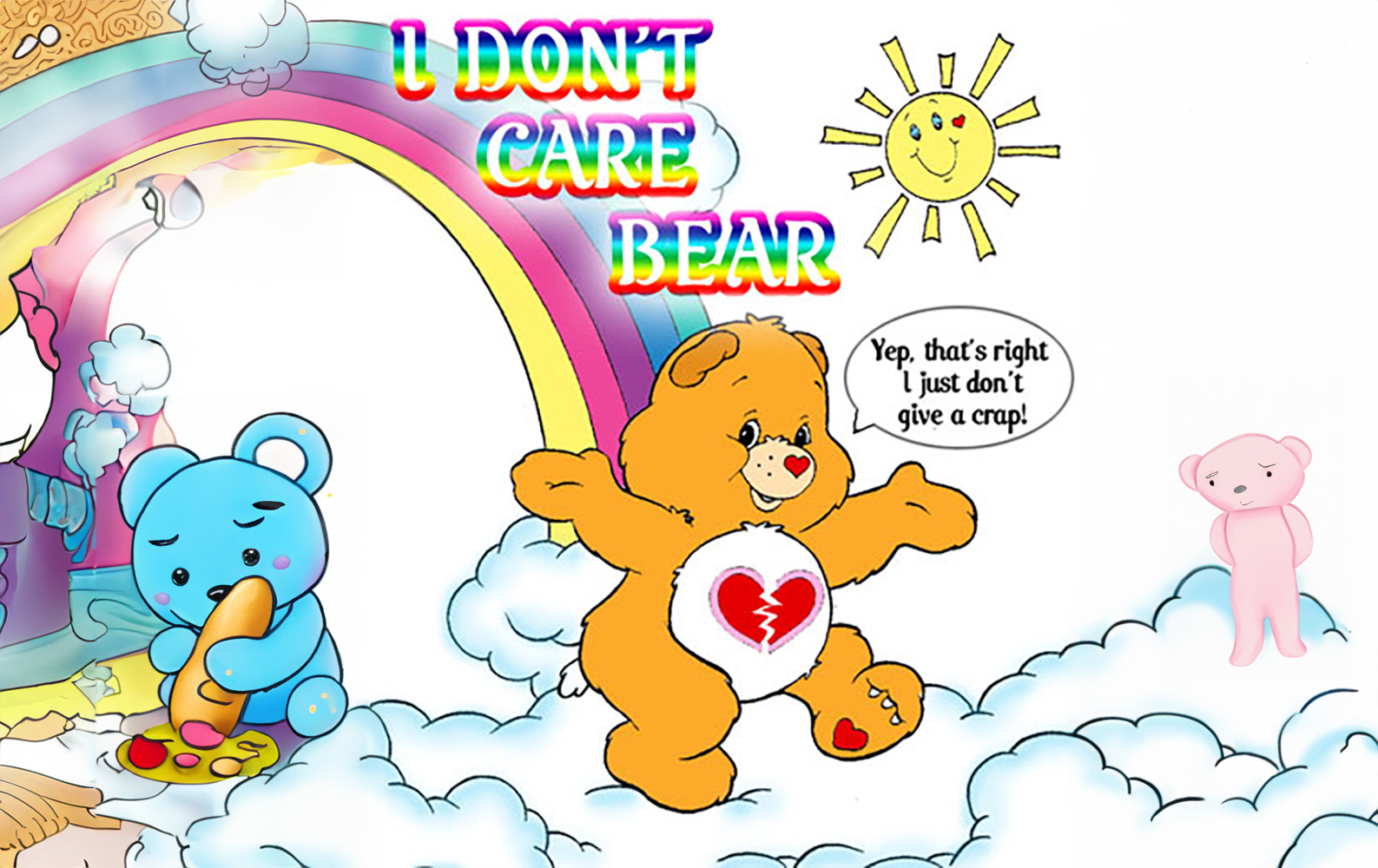 i dont care bear